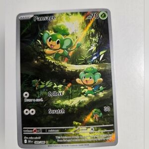 Pansage Pokémon Trading Card